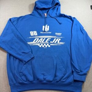 Dodger NASCAR Hoodie‎ Mens XL Blue Good Dale Jr 88 Nationwide Hendrick Racing